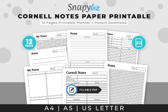 Cornell Notes Paper Printable: A Practical System for Organized Learning and Workflows