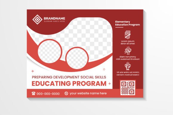 Educating Program Horizontal Flyer: A Design Resource for Academic Promotion