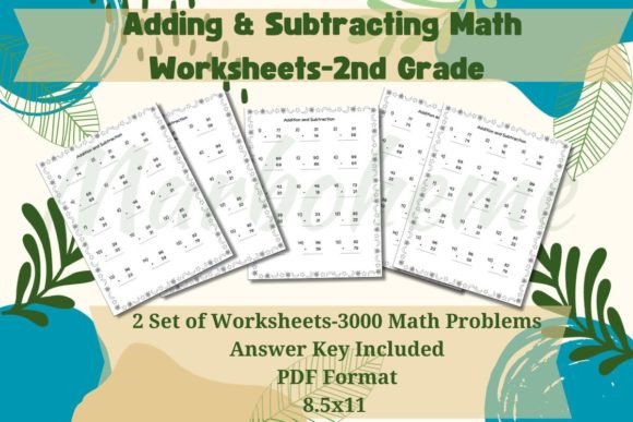 Elevate Second Grade Math Learning with Addition Subtraction Math Worksheets-2nd Grade