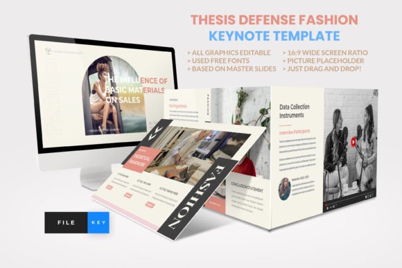 Evaluating the Thesis Defense Fashion Keynote Template for Academic and Creative Presentations
