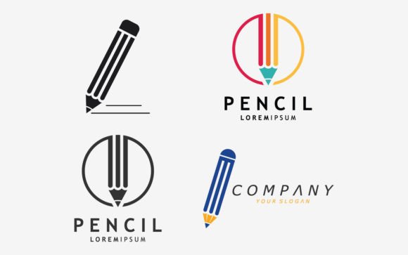Evaluating the Vector Illustration Pencil Logo Template for Brand Identity