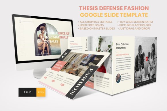 Thesis Defense Fashion Google Slide: A Strategic Tool for Academic and Professional Impact